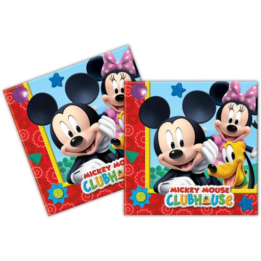 [FOL81510P] 20 Serviettes Mickey Mouse©