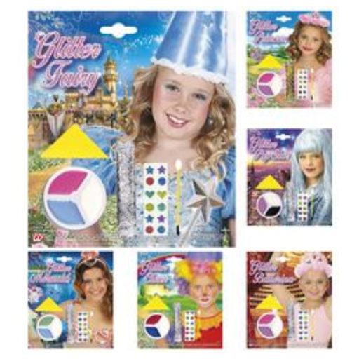 [WID4045G] Set de Maquillage à Paillettes - 6 Modèles Assorties