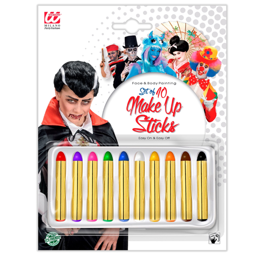 [WID50051] Set de 10 crayons à maquillage