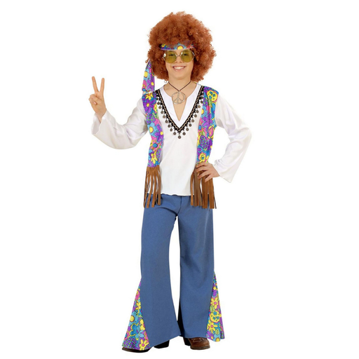 Déguisement de Woodstock Hippie pour garçon