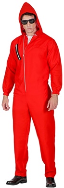 Combinaison Braqueur Rouge 