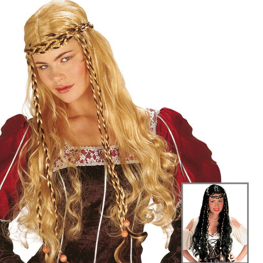 [WID6143M] PERRUQUE MONALISA AVEC TRESSES
