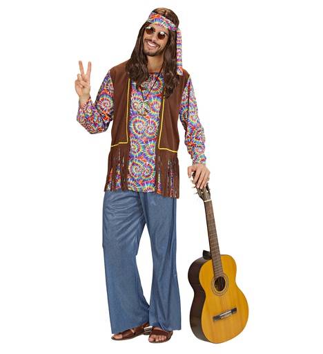 Déguisement d'Hippie psychedélique pour homme