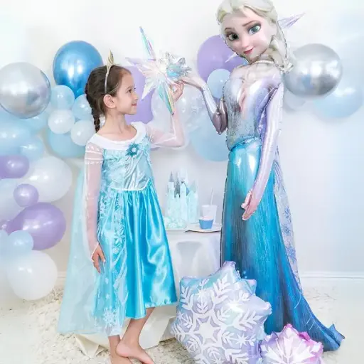 [AMS11008701] Ballon Airwalker géant Elsa 144 cm