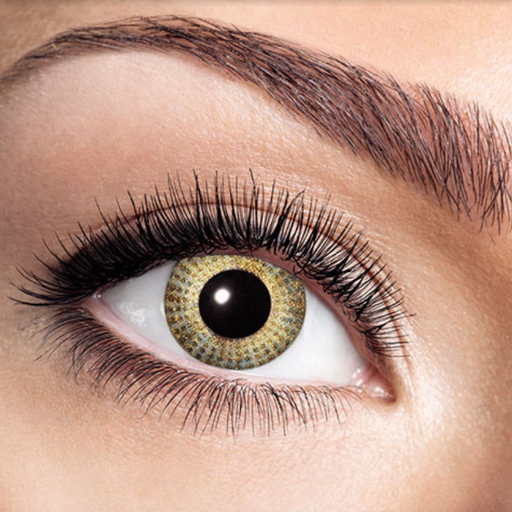 [ZOE84091641.G02] Lentilles fantaisies Gold dots - 12 mois