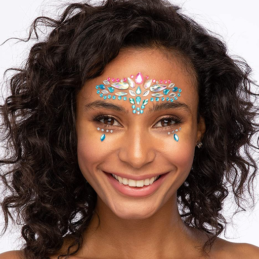 [SMIG47608] Bijoux de visage "rêve d'orient"