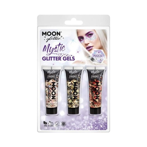 [SMIG29697] MOON Glitter - Set de 3 gels paillettes