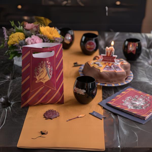 [SAN7913] 10 Sachets de fête "Anniversaire magique" - Harry Potter