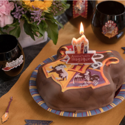 [SAN7915] Bougie "Anniversaire magique" - Harry Potter