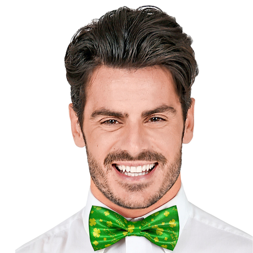 [WID95694] Noeud papillon St Patrick en satin