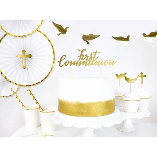 [PARKPT42-019M] Cake topper - First Communion