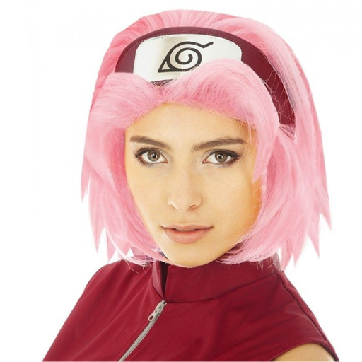 [CHAC4416] Perruque rose de "Sakura Haruno" - Naruto™ 