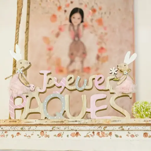 [CHA10914] Centre de table Joyeuses Pâques