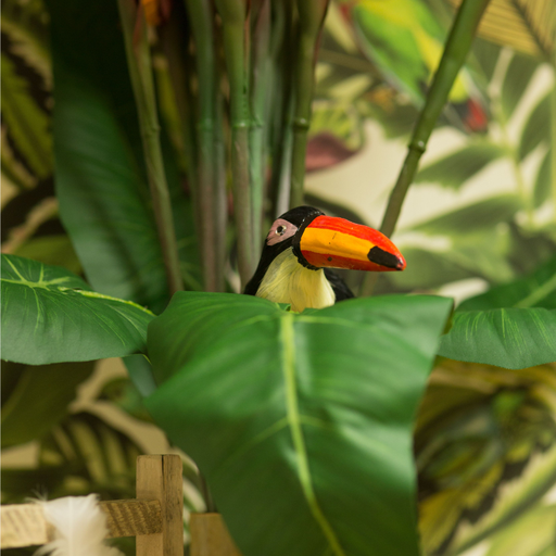 [CHA10241] Toucan décoratif 23 cm