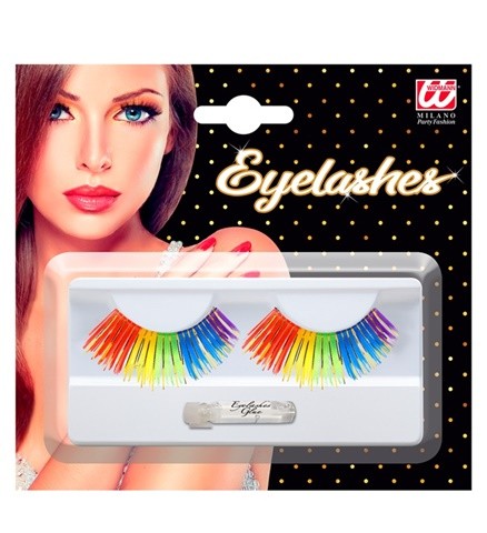 [WID2834A] Faux cils arc-en-ciel