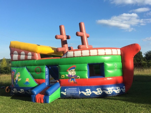 [A001 - Bateau Pirate] Château gonflable Bateau Pirate 