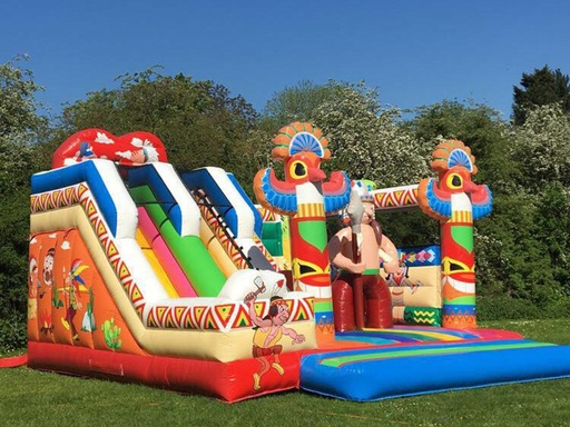 [A042 - Camps Indien] Château gonflable Camp Indien 