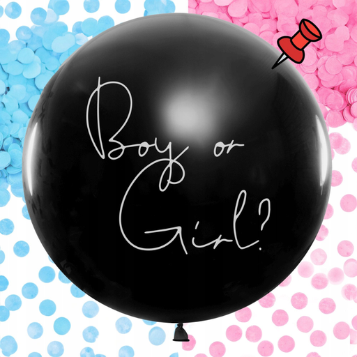 Ballon géant "Boy or Girl" à éclater