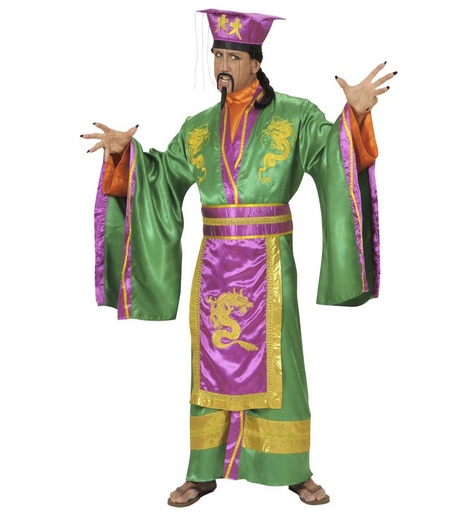 [WID90551] Déguisement homme de luxe Empereur Chinois T.S