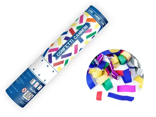 Canon à Confettis Multicolores