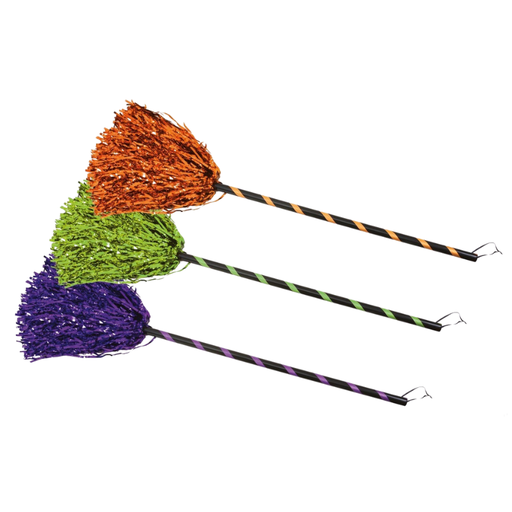 [PCL10117] Balai de sorcière 85 cm - couleurs ass.