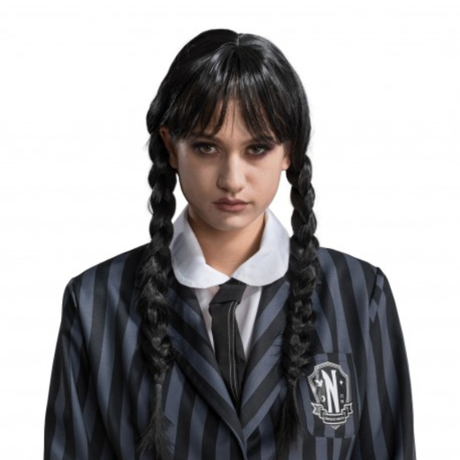[CHAC4631] Perruque de Mercredi Addams™