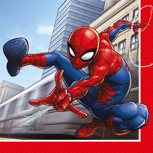 [FOL93865P] Serviettes Spiderman, paquet de 20