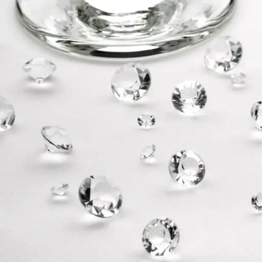 [PARADC20-099] Diamants décoratifs transparents