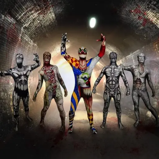 Déguisement de Clown MorphSuit - Seconde peau 